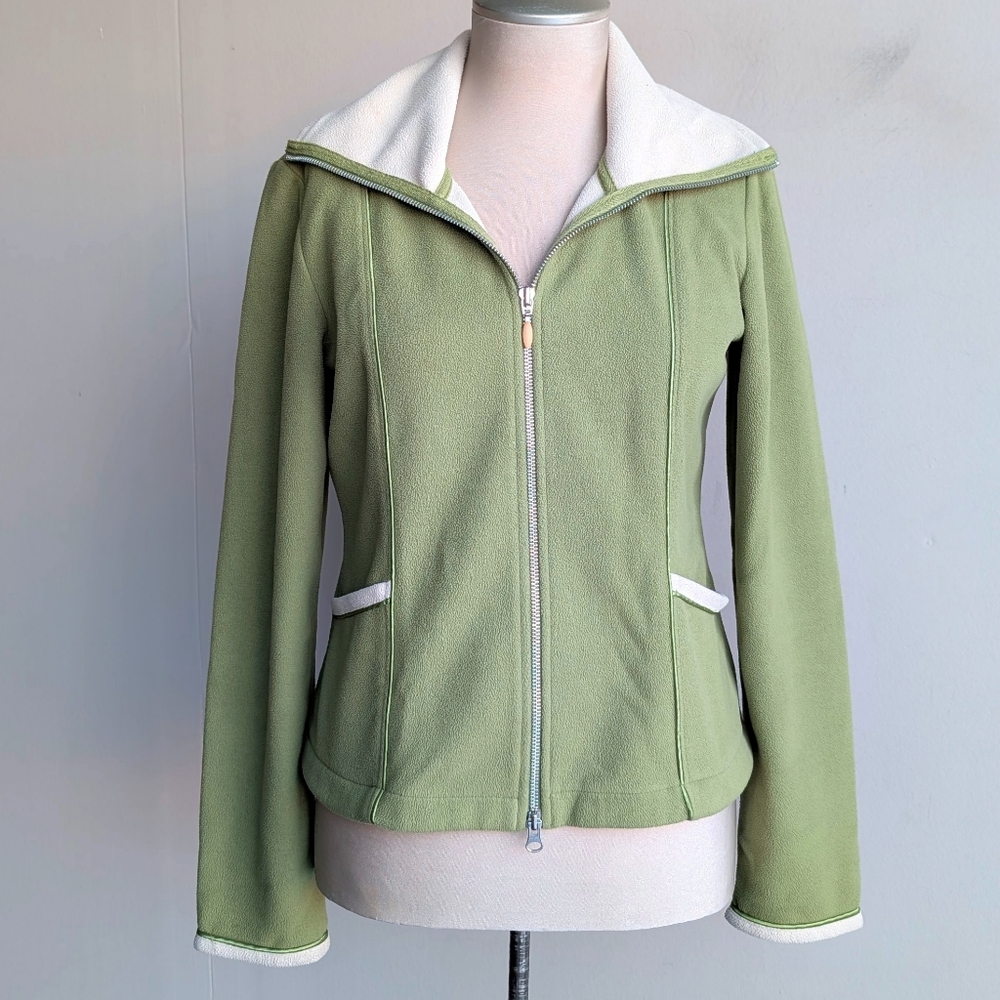Green Fleece Sweater